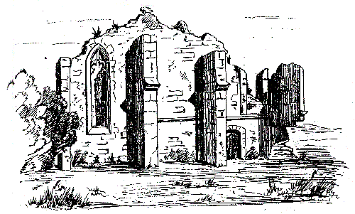 dessins de 1846 de Bardy : facade Sud